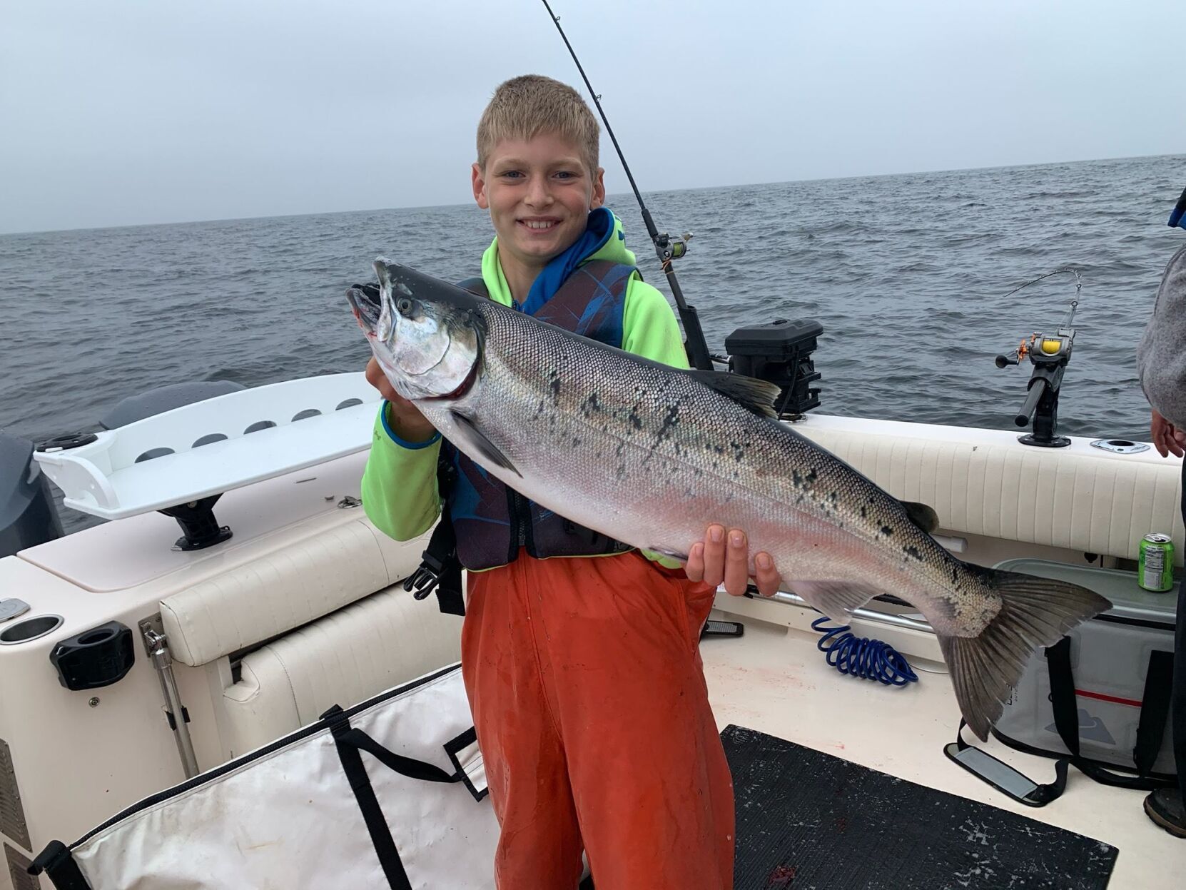 Grandson's catch